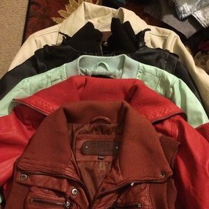 Multiple Leather Jackets