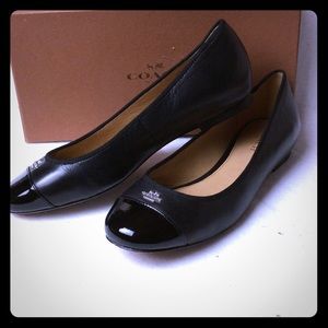 NIB/Display Coach Samantha Ballet Flats, 7.5 M