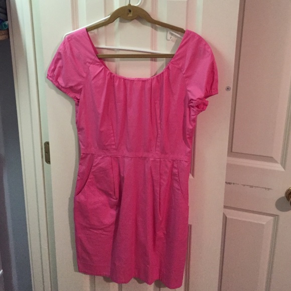 J. Crew pink dress
