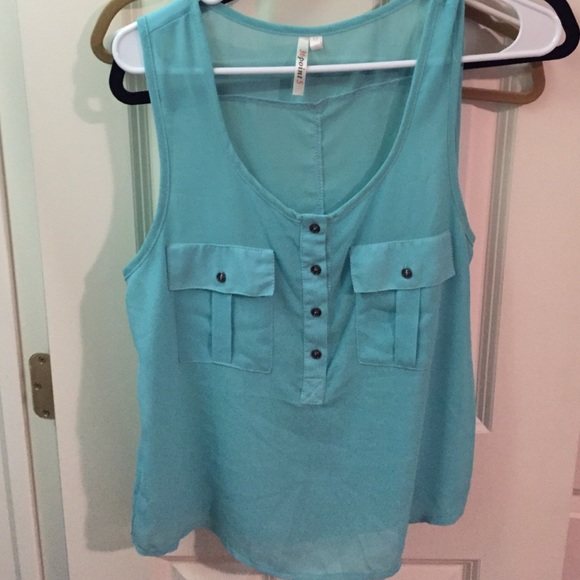 Turquoise Tank