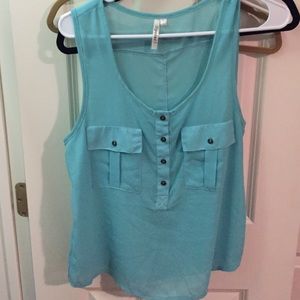 Turquoise Tank