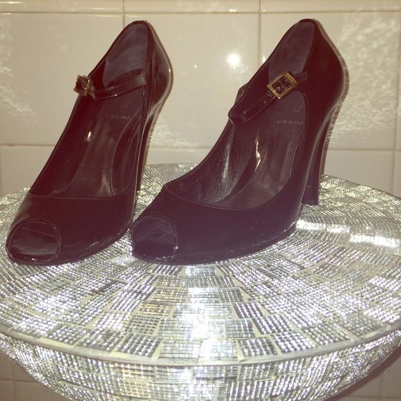 Fendi Mary Jane wedge heels