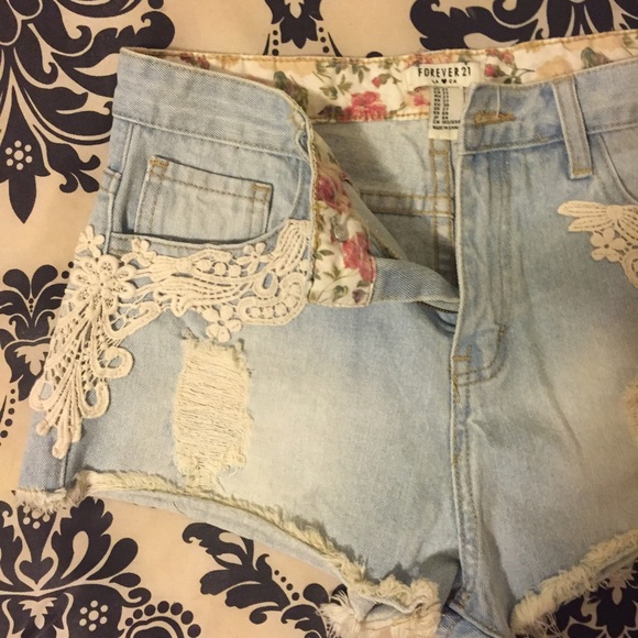 F21 High Waisted Shorts