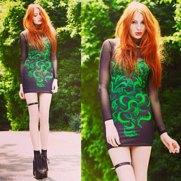 (MUSEUM) *VERY RARE* Black Milk Cthulhu Bodycon