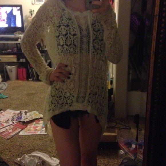 high low cardigan