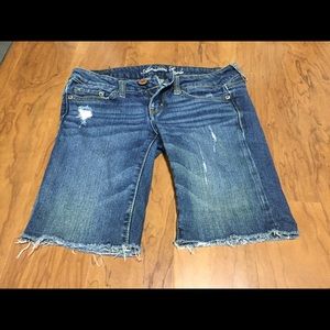 Knee length American eagle denim jeans