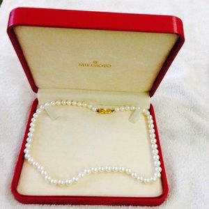 NWT AUTHENTIC MIKIMOTO PEARLS AAA GORGEOUS ON SALE