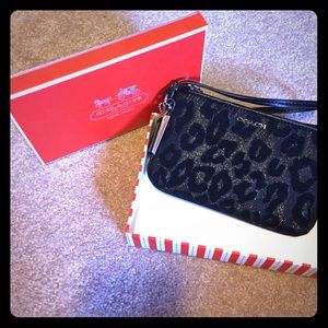 Coach wristlet.