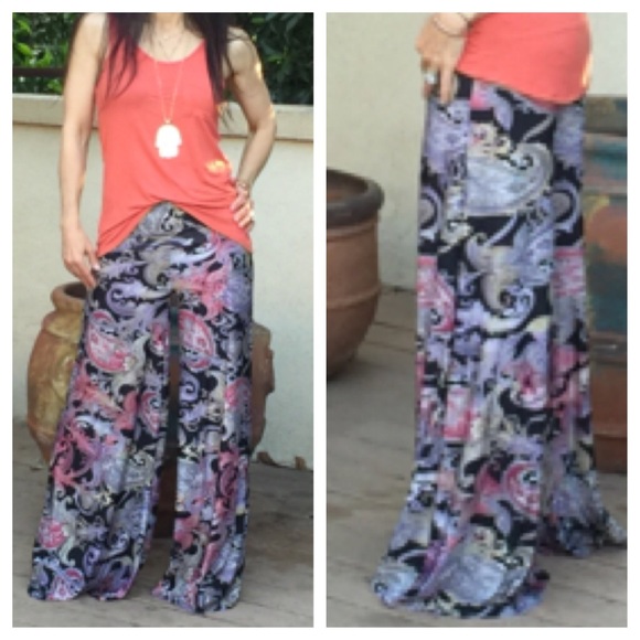 Super wide palazzo pants SALE 2 LEFT - Picture 2 of 3