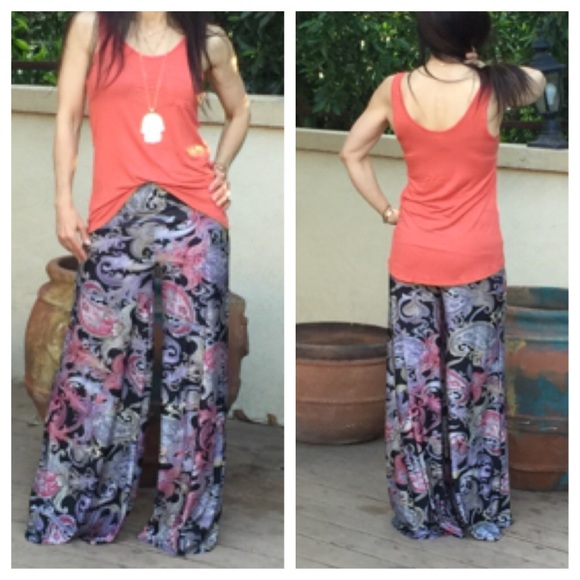 Super wide palazzo pants SALE 2 LEFT - Picture 3 of 3