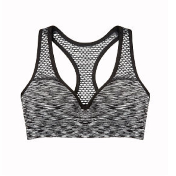 NWOT V-Secret PINK seamless sports bra, M
