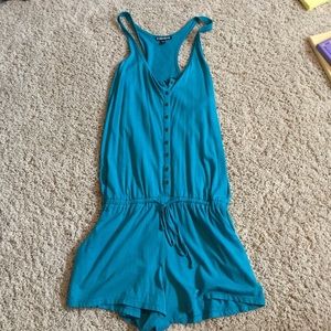 Cute blue romper