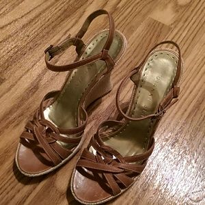 Wedge sandals by Ann Taylor