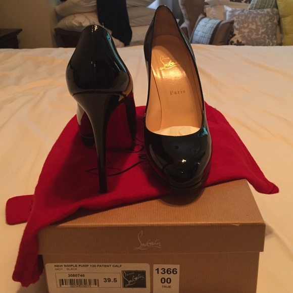 CHRISTIAN LOUBOUTIN NEW SIMPLE 120... NO TRADES!!! - Picture 1 of 4