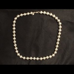Tiffany & Co. 10mm beads 16.25 inch necklace