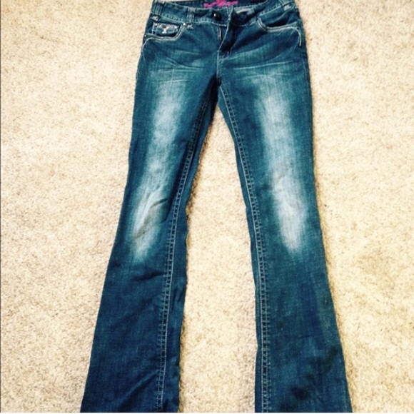 Rock & roll cowgirl bling jeans