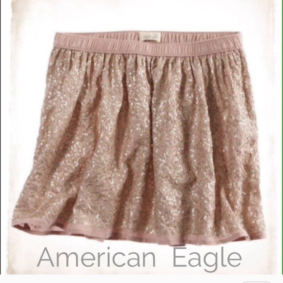 NWOT American Eagle Sequin Skirt