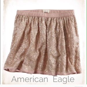 NWOT American Eagle Sequin Skirt