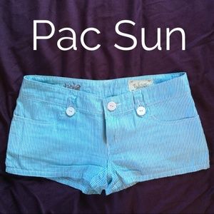 Pacsun Pinstripe Shorts
