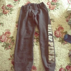 ‼️PINK Victoria's Secret Dark Gray Sweat Pants‼️