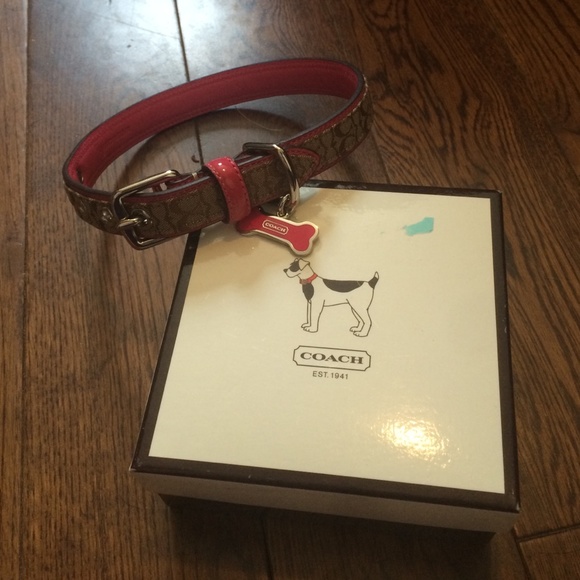 BRAND NEW Coach collar!