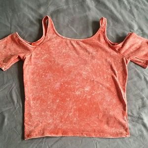 Urban Outfitters Open Shoulder Crop Top