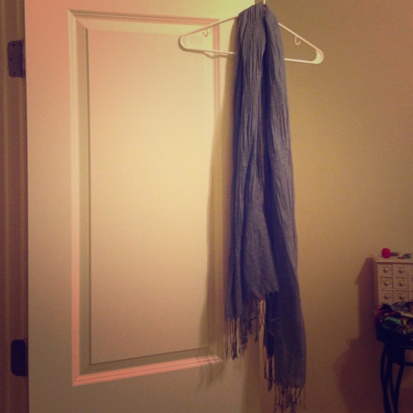 Blue scarf