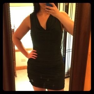 Dark Green Party Dress