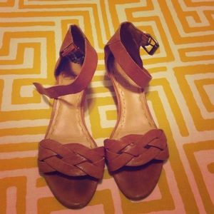 Brown Nine West sandals