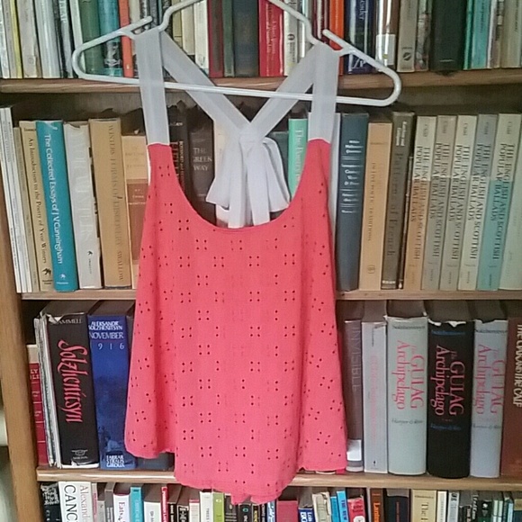 S Jesse & J Pink Bow Tank