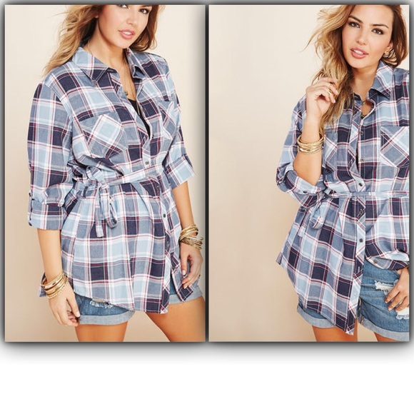 Tops - Flannel Shirt