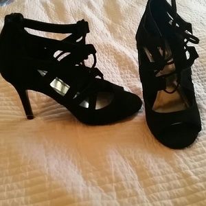 Black Suede Heels