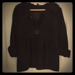 Gorgeous black peplum style jacket
