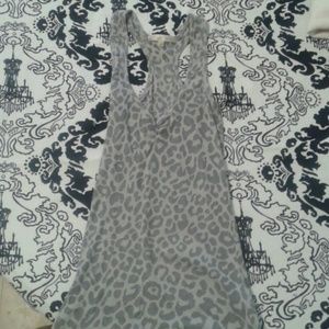 A see through grey tank top