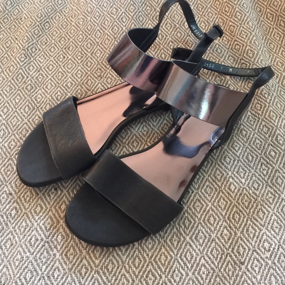 Stuart Weitzman sandals.
