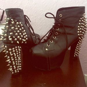 Jeffrey Campbell Spiked Litas w/ extra spikes