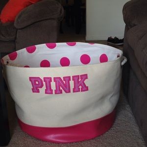 PINK polka dot hamper