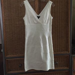 Cream eyelet summer dress