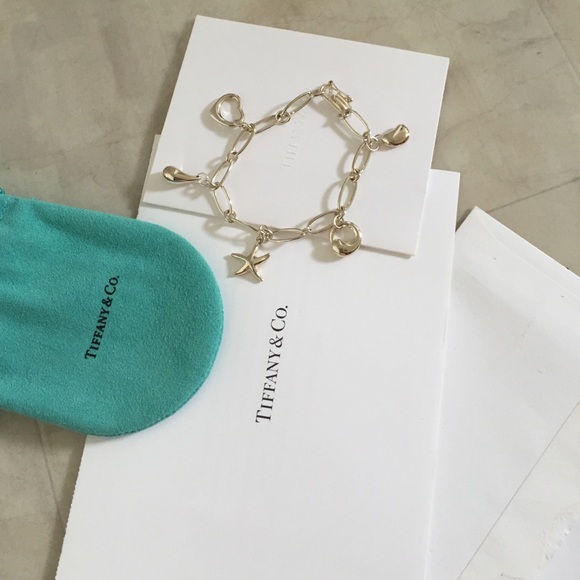 Tiffany & Co. Elsa Peretti Charm Bracelet, Silver