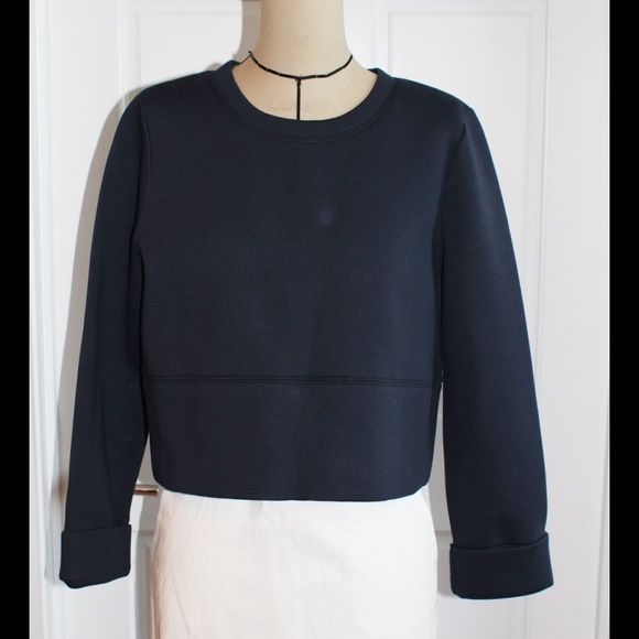 SOLDJCrew Neoprene Sweatshirt