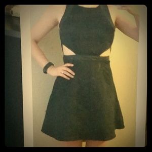 Urban outfitters Black dress with cut out sides