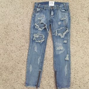 One Teaspoon Trashed Freebirds