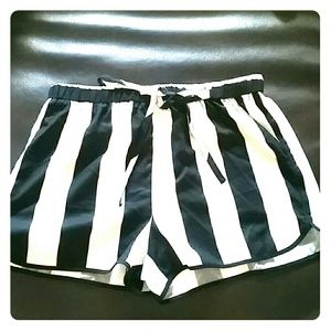 stripe shorts