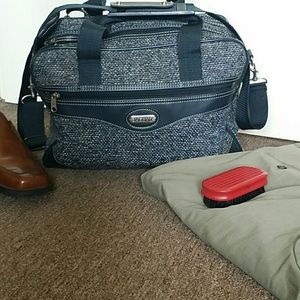 Vintage JAGUAR* carry on, luggage bag.