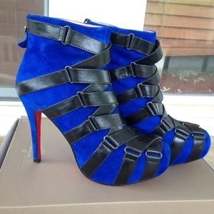 🚫SOLD🚫Electric Blue Christian Louboutins boots