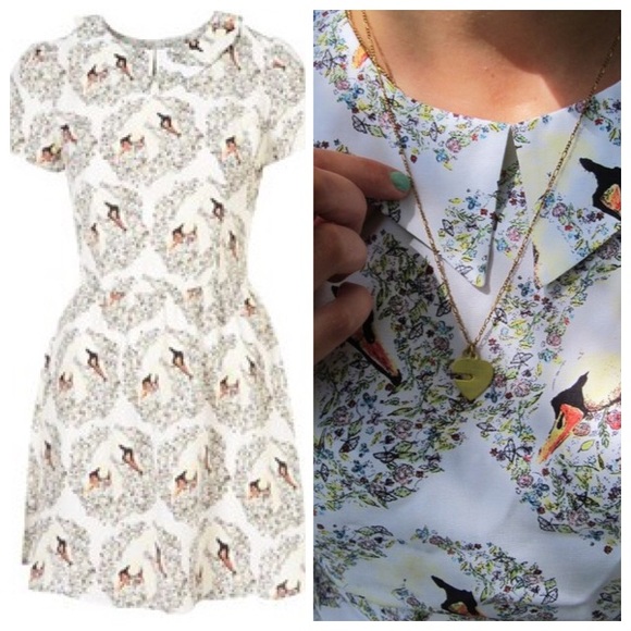 Topshop Dresses & Skirts - Topshop Petite Swan Tea Dress