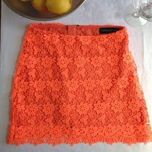 Topshop Petite Hot Summer Mini Skirt