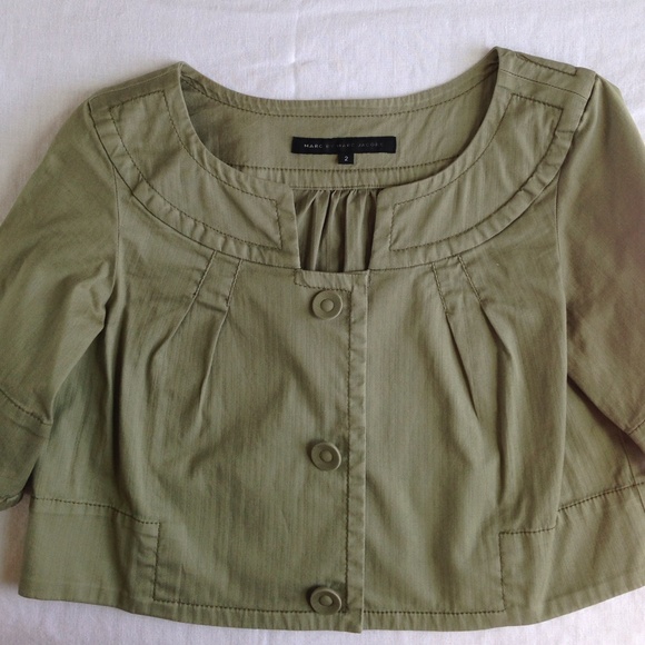 Marc by Marc Jacobs Sage Green Top - Picture 1 of 4