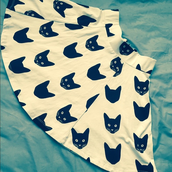 cat skater skirt😻 meow