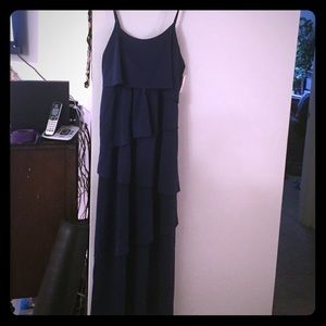 Old Navy ruffle hem maxi dress